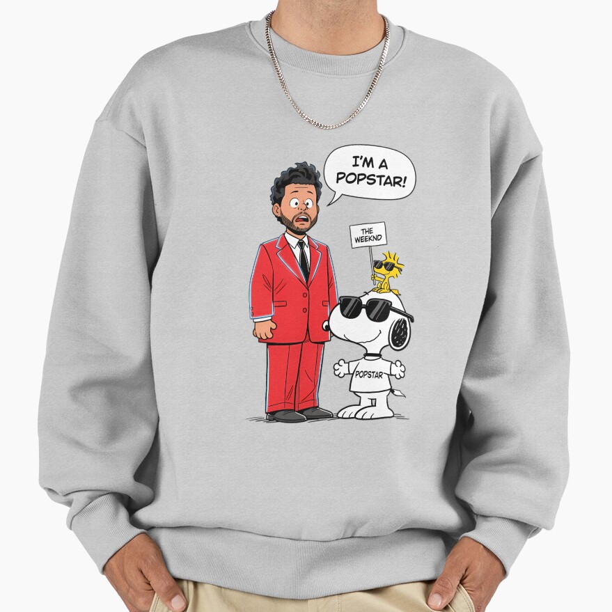 The Weeknd X Snoopy Im Popstar Sweatshirt - Image 4