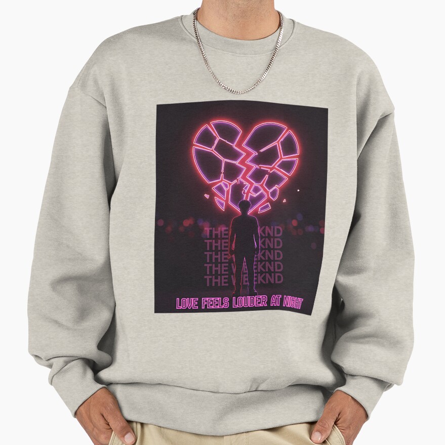 Neon Heartbreak Night The Weeknd Sweatshirt - Image 3
