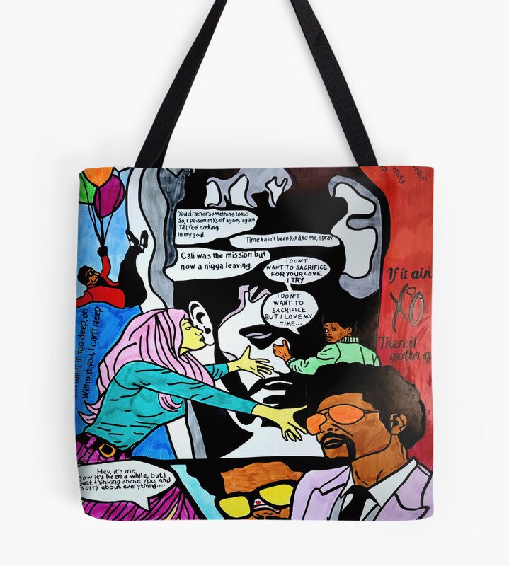 The Weeknd Beautifully Mad Tote Bag