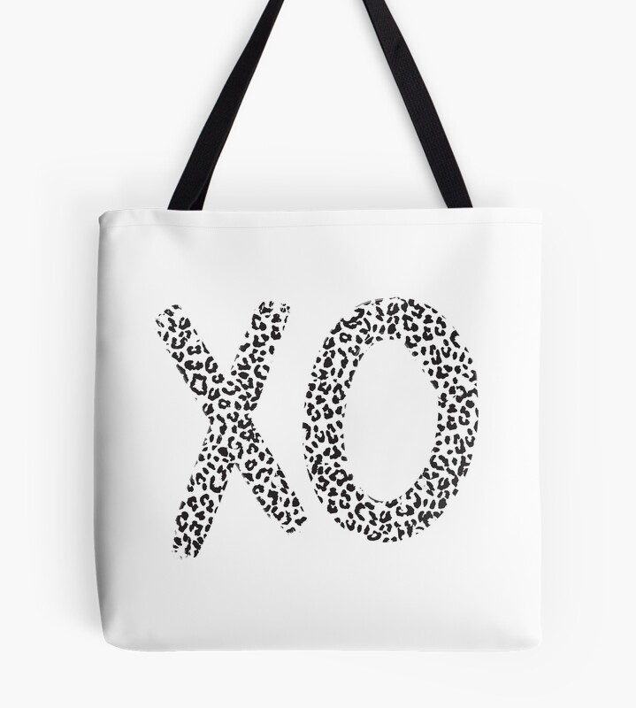 Xo Aesthetic Sticker Tote Bag