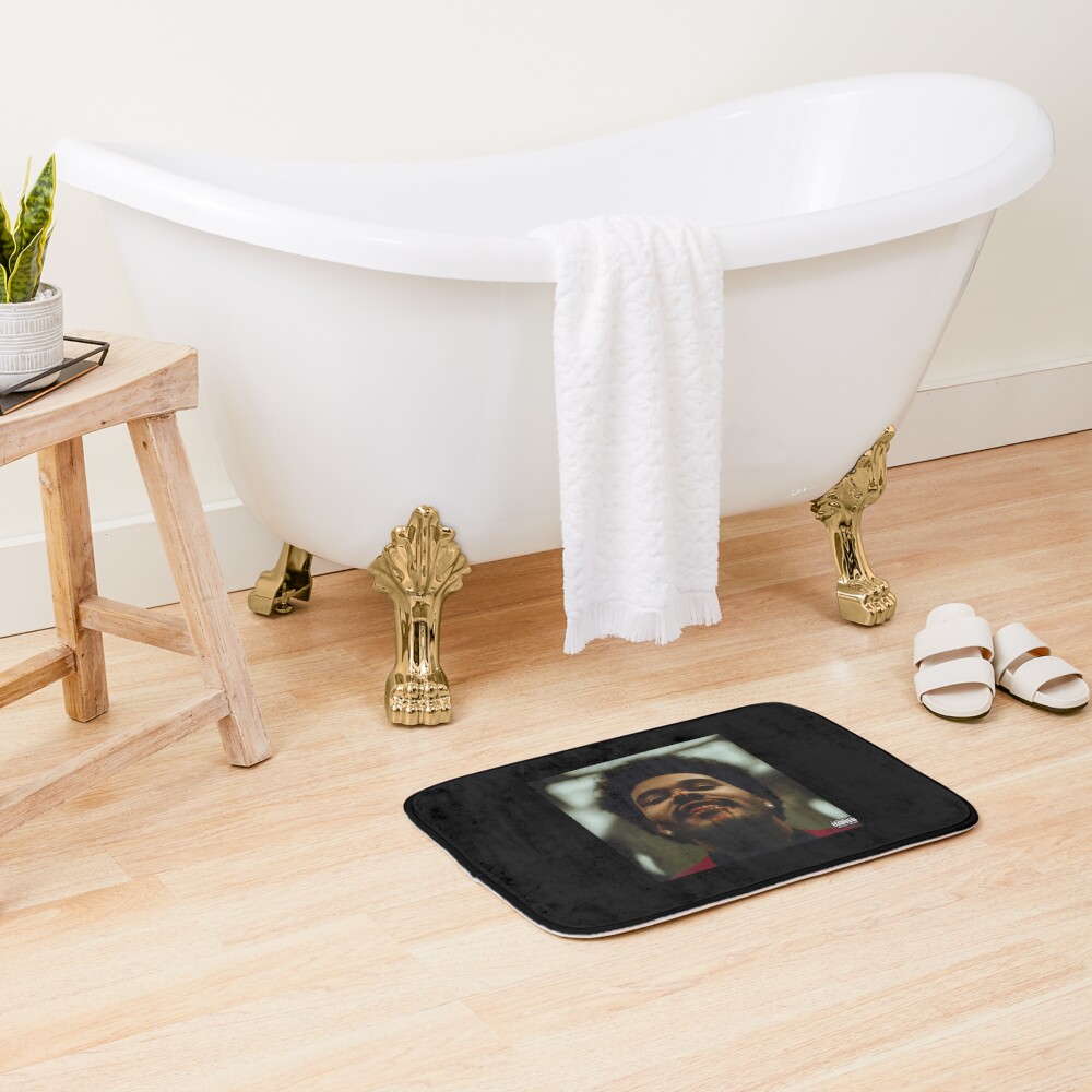 The Xo Starboy Tour Musician Vintage Album Bath Mat - Image 2