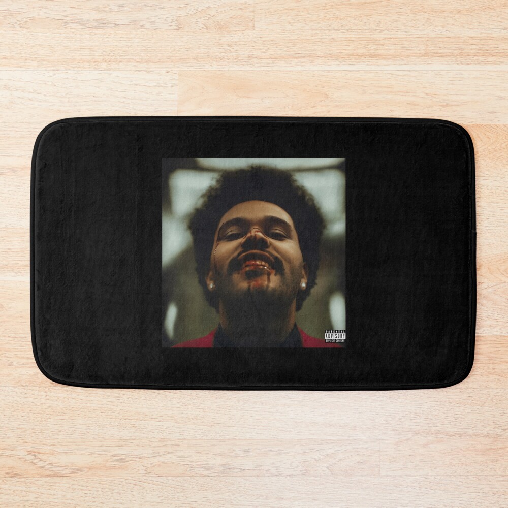 The Xo Starboy Tour Musician Vintage Album Bath Mat