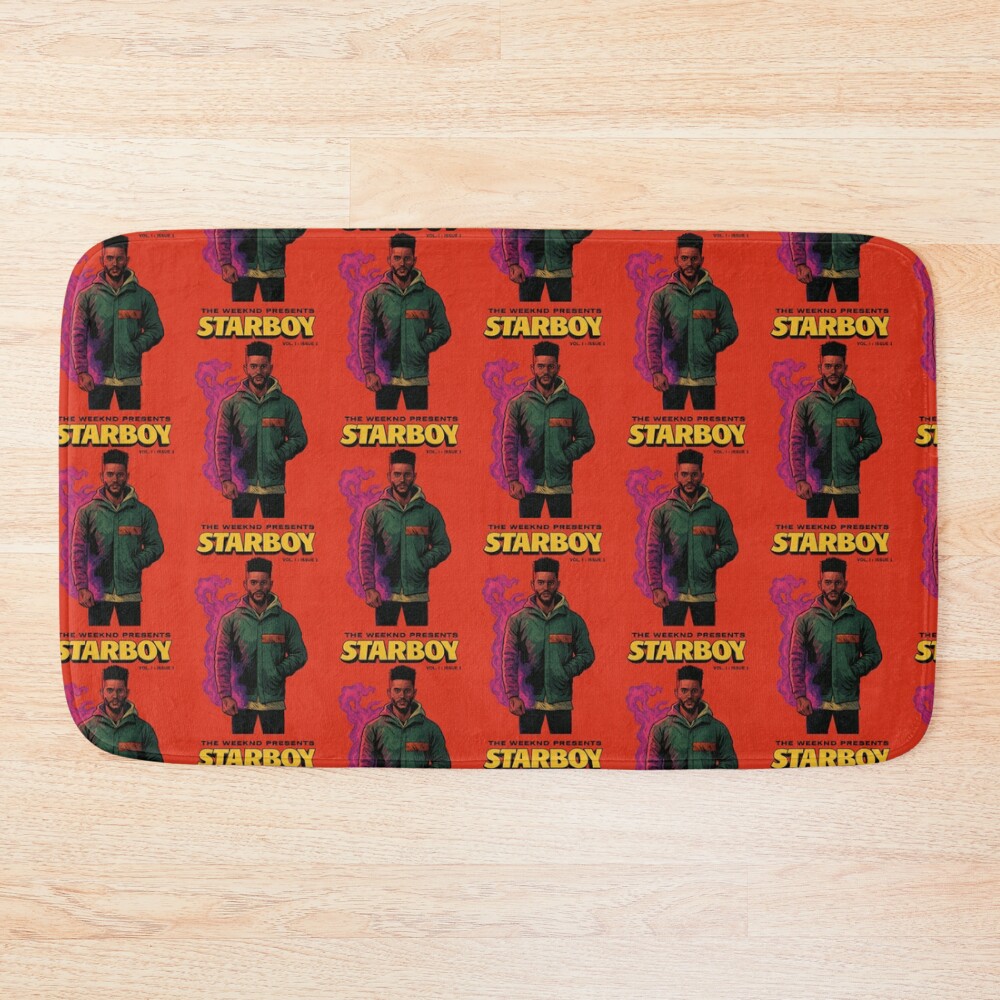 Starboy Issue The Weeknd Bath Mat