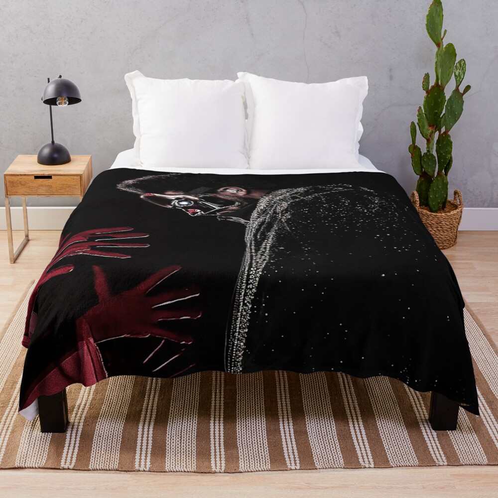 The Weeknd Christmas Gift Throw Blanket