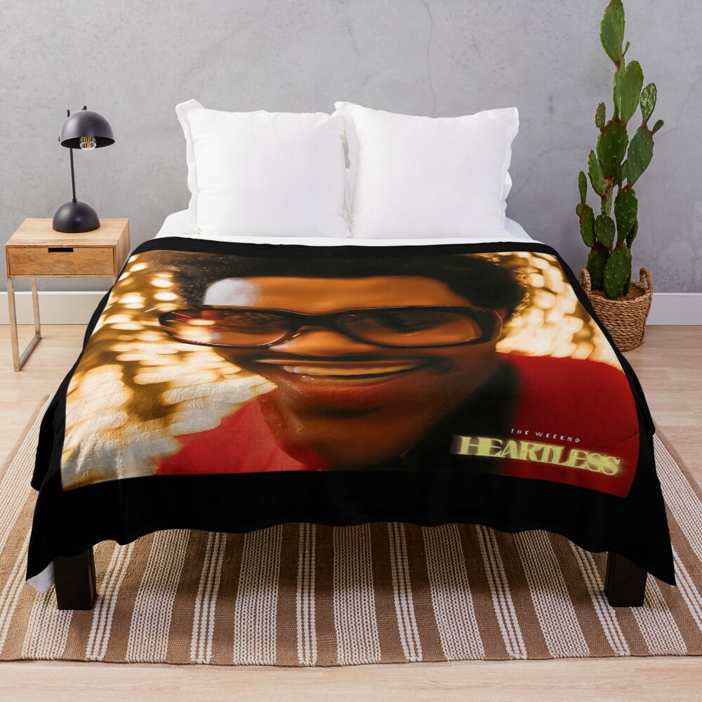 Musician The Weeknd Tour Album Throw Blanket