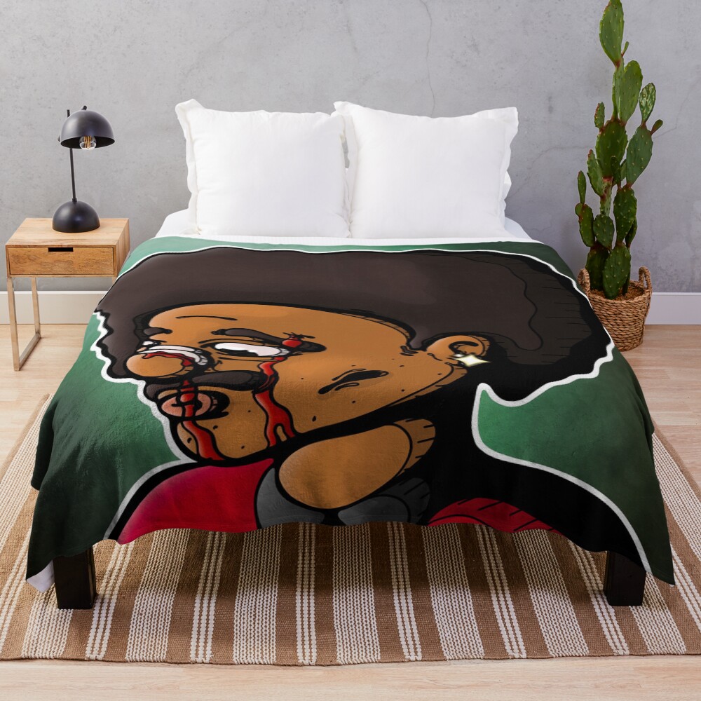 The Weeknd After Hours Cover Art Throw Blanket