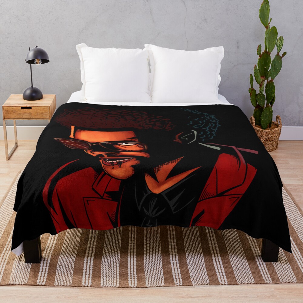 The Weeknd After Hours Throw Blanket