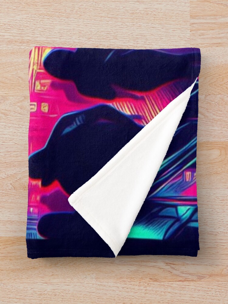 Blinding Lights The Weeknd Throw Blanket - Image 2