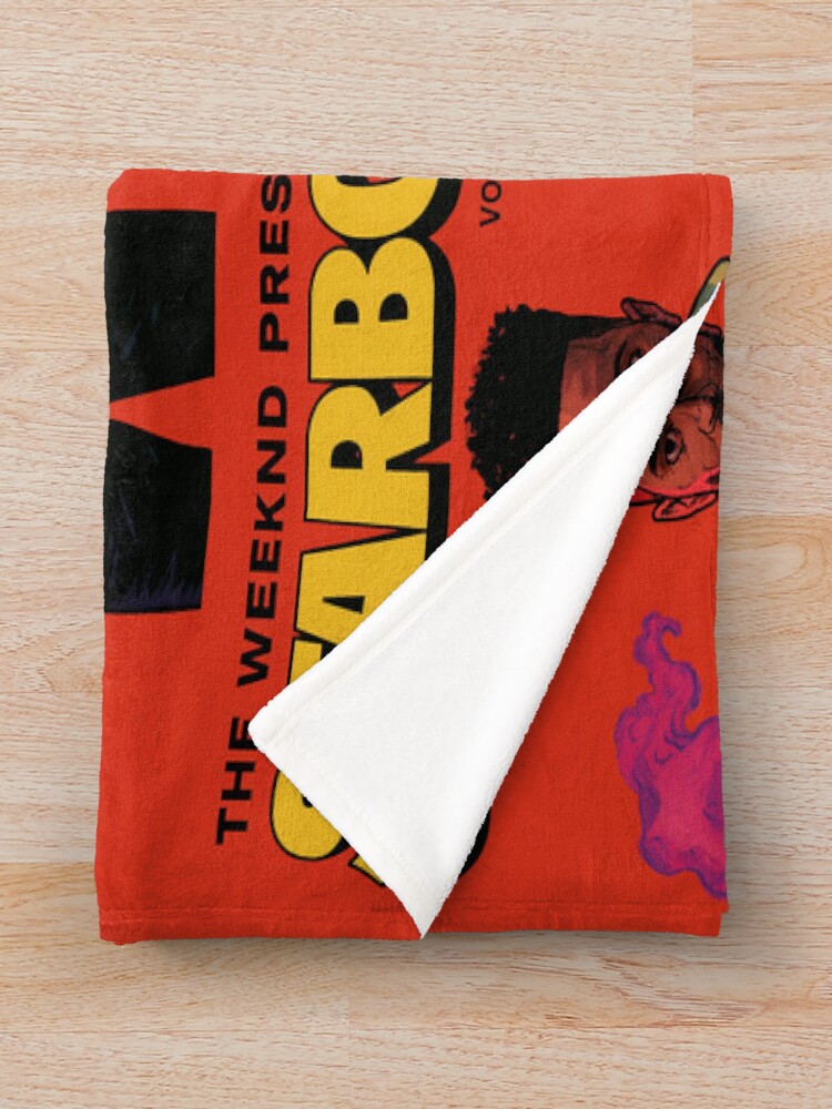 Starboy Issue The Weeknd Throw Blanket - Image 2