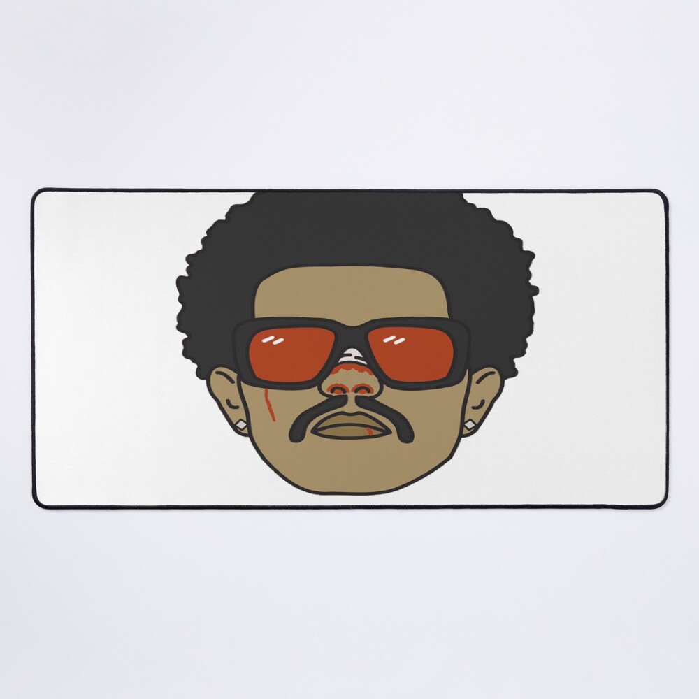 The Weeknd Illustration Mouse Pad