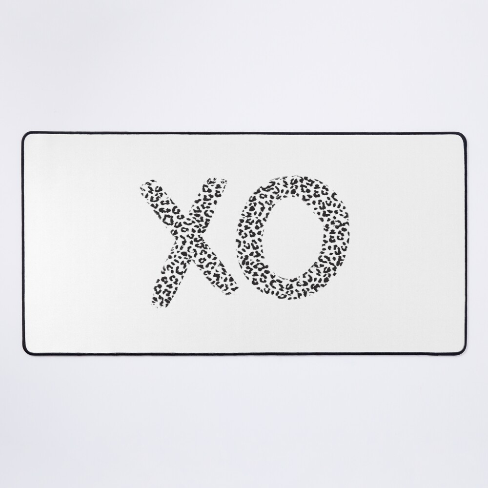 Xo Aesthetic Sticker Mouse Pad