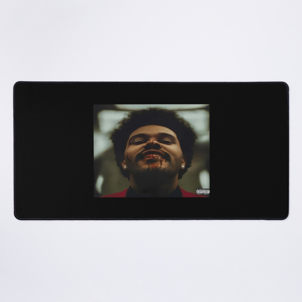 The Xo Starboy Tour Musician Vintage Album Mouse Pad