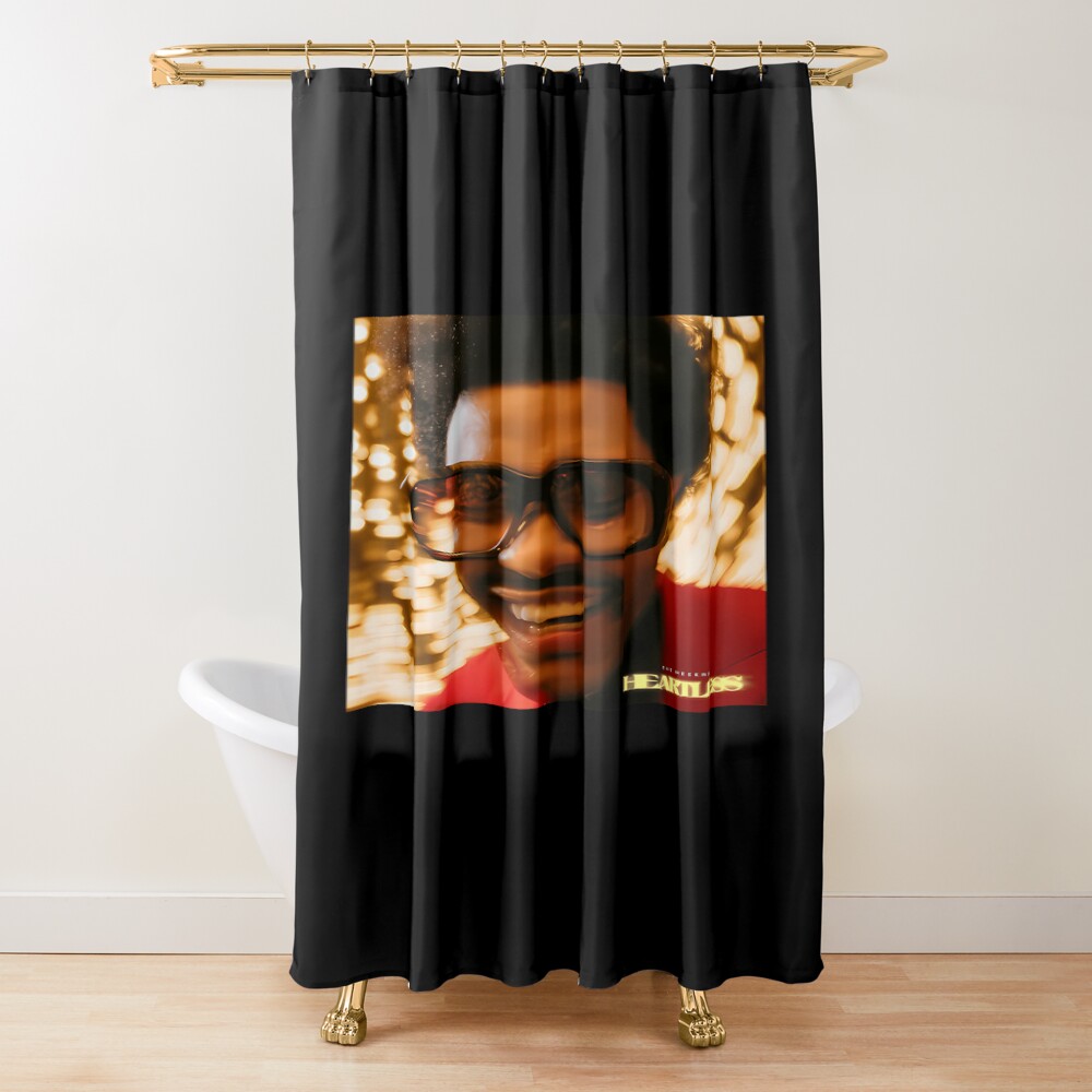 Musician The Weeknd Tour Album Shower Curtain