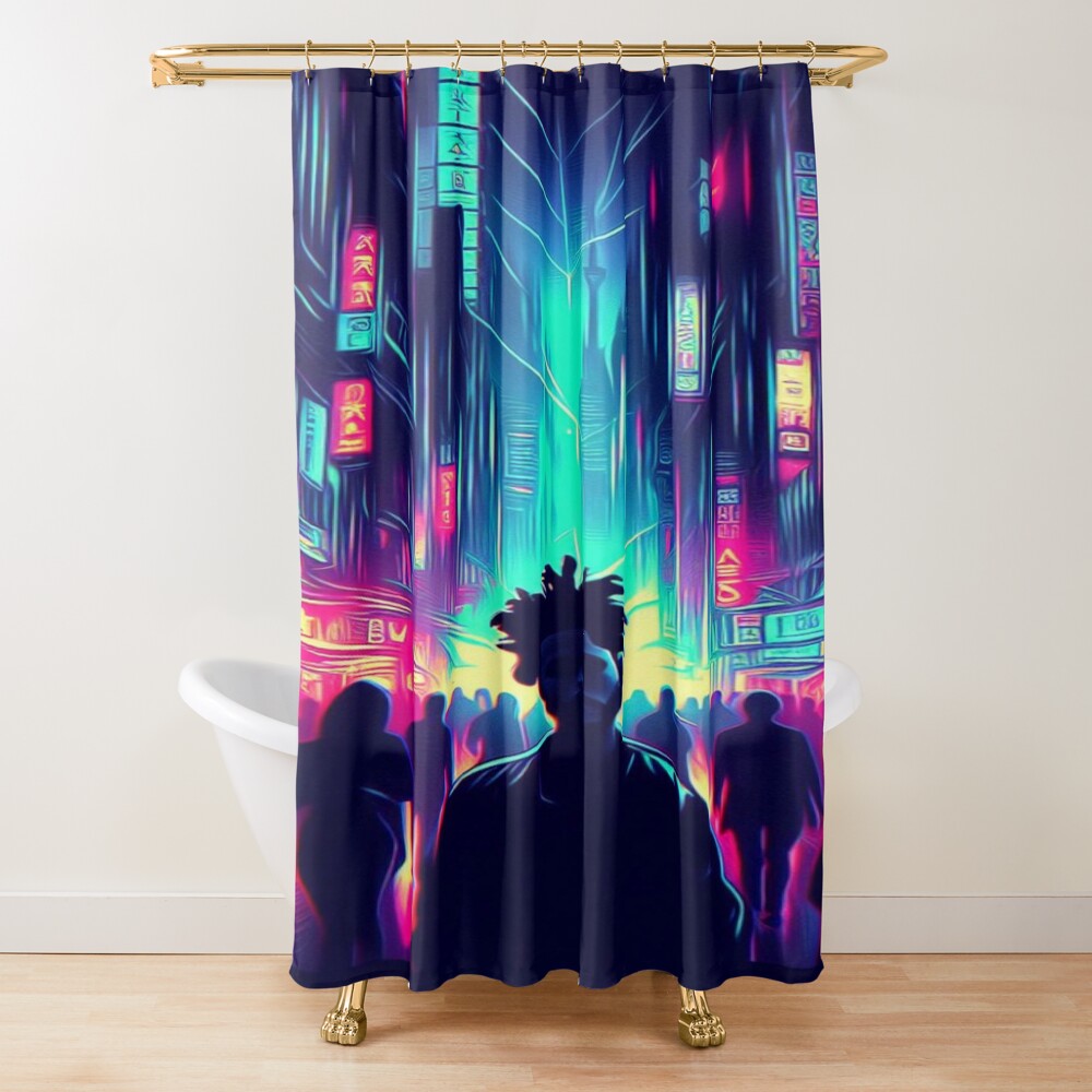 Blinding Lights The Weeknd Shower Curtain