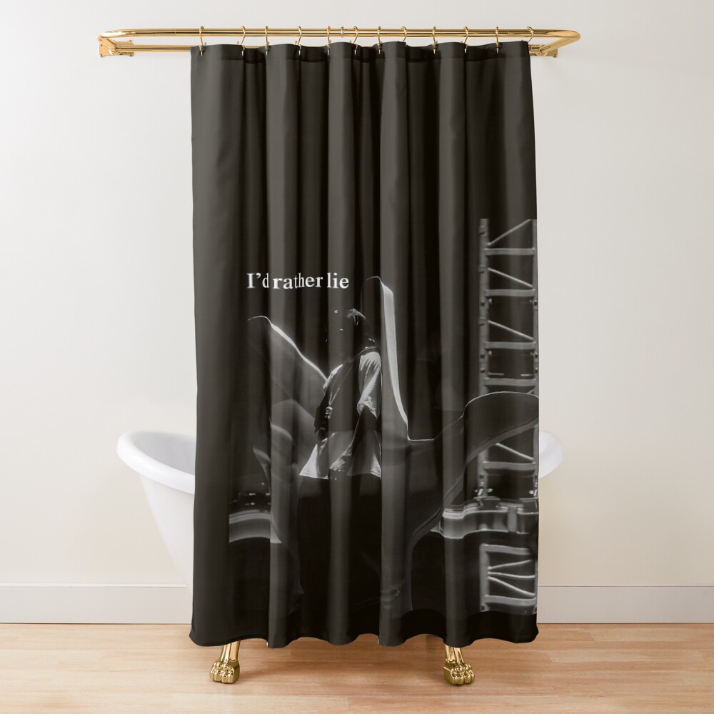 Playboi Carti I D Rather Lie Shower Curtain