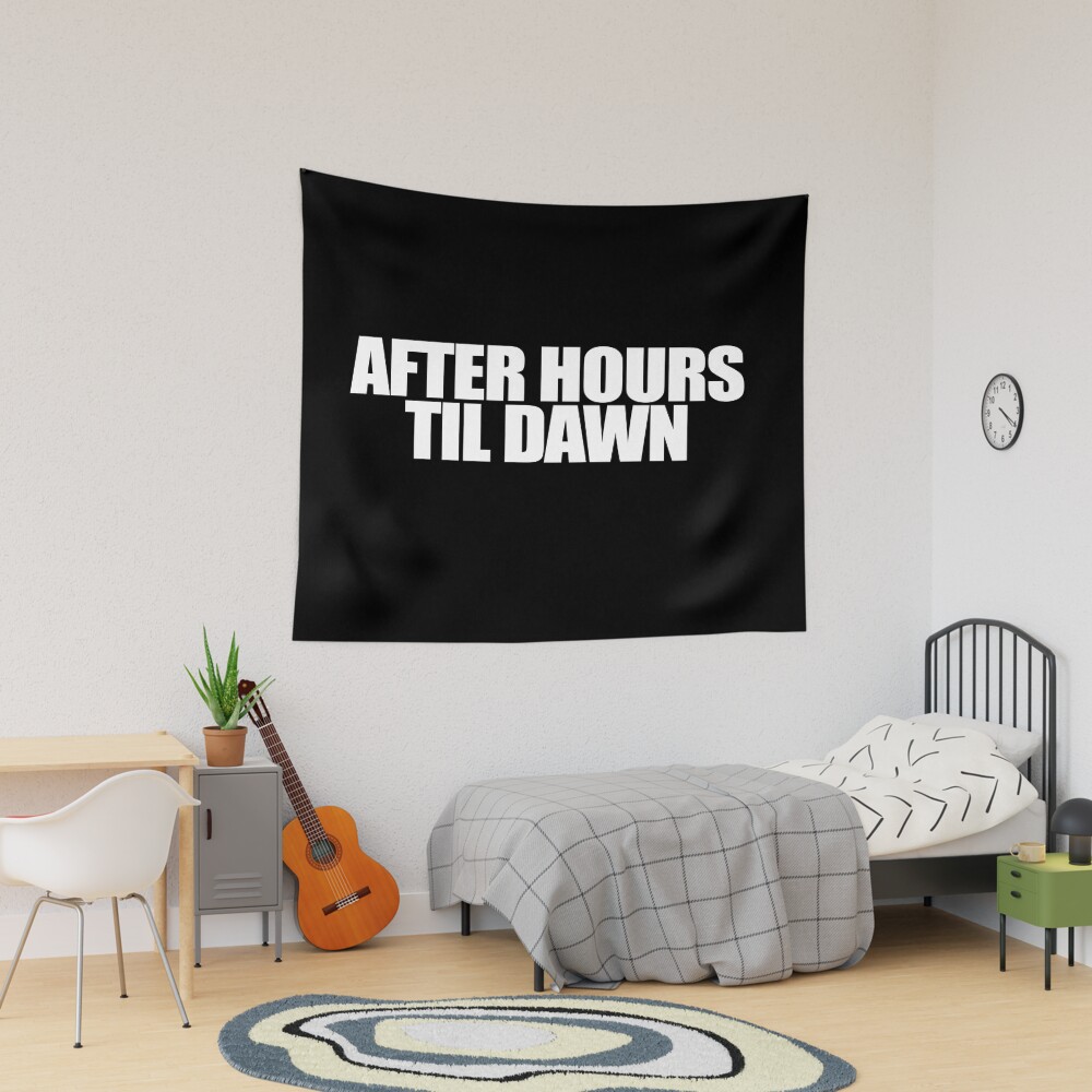 The Weeknd After Hours Until Dawn Tapestry