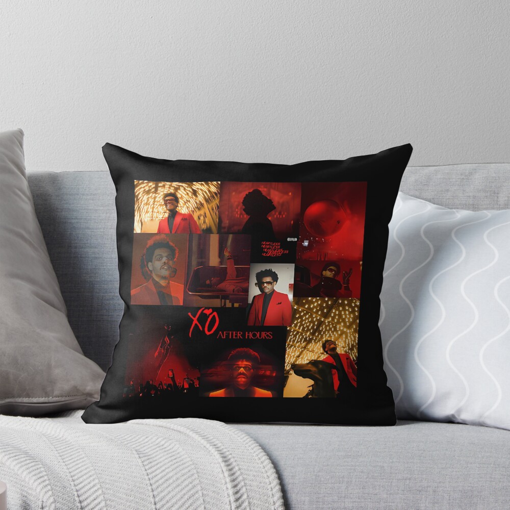 Tour Musician The Weeknd Album Throw Pillow